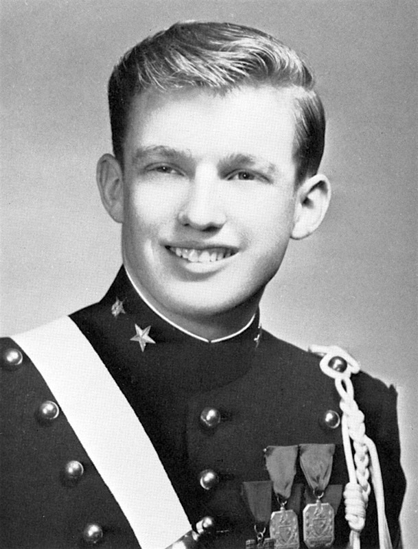(Donald Trump nel 1964 – fotografia dominio pubblico)